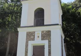 Костел св. Николая: колокольня (Геранены)