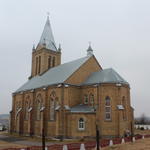 Костел Вознесения Девы Марии (Красное), март 2014