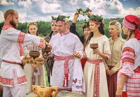Традиционная белорусская свадьба 