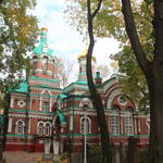 Церковь св. Александра Невского (Минск), октябрь 2012