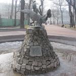 Фонтан (Минск), март 2012