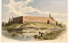 Лидский замок (замок Гедимина) (Лида), ок. 1874 г. (В. Грязнов)